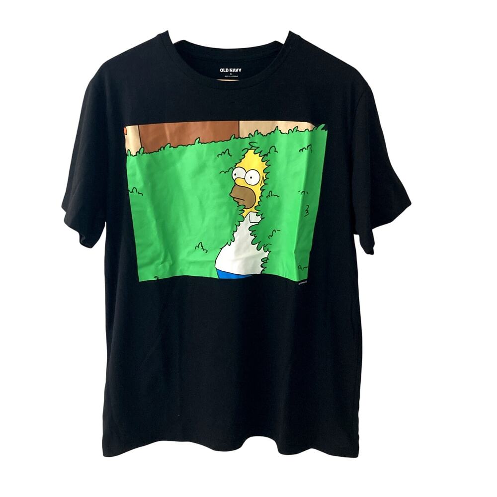 Old Navy Homer Simpson Graphic Tee - Black - XL